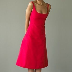 J. Crew Whitney Silk Faille Dress